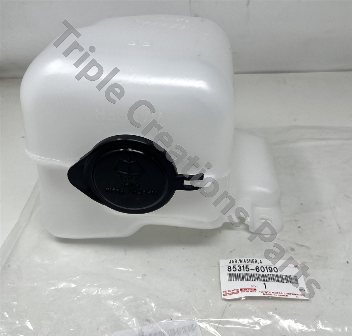 Toyota Genuine 85315-60190 Jar Assy Windshield Washer 8531560190