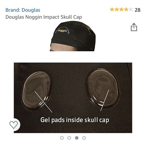 Douglas Noggin SKULL CAP. UNDER HELMET Adult SZ - Picture 3 of 8