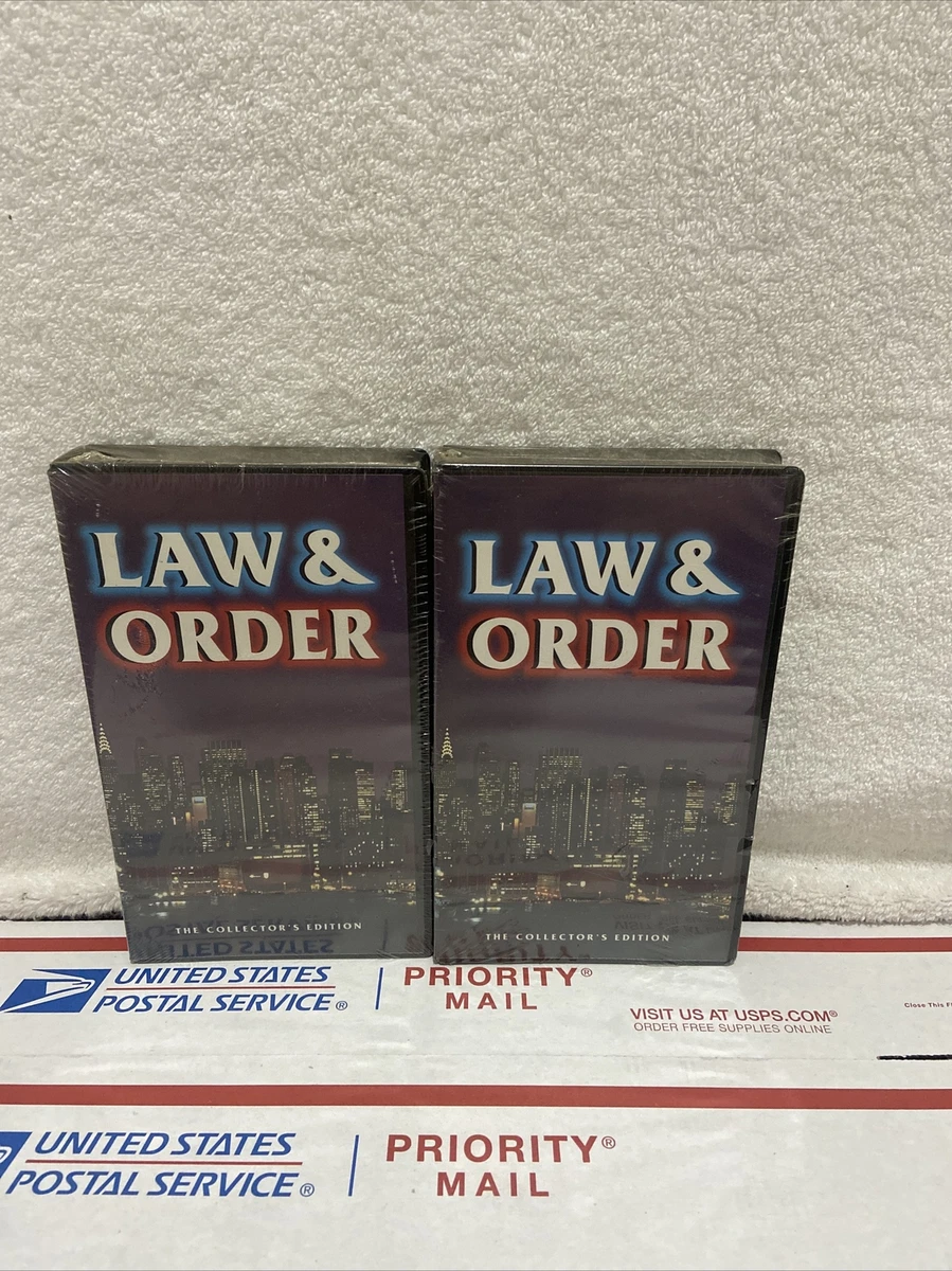 VHS LAW & ORDER THE COLLECTORS EDITION. INCLUDES TWO EPISODES SEALED LOT OF  2 | eBay