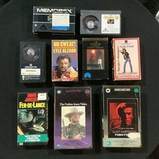 Lot Of 9 - Used Betamax Beta Movies