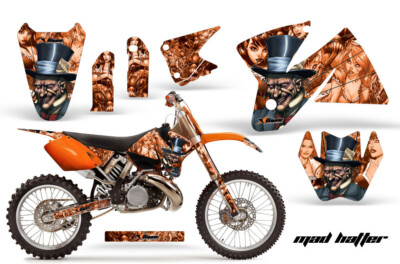 Graphic Stickers Decals For KTM C2 SX,MXC,EXC 125-520 1998-2001 MHATTER O O