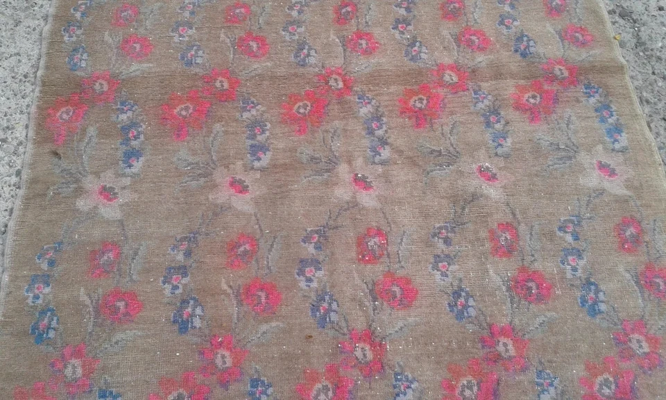 Turkish Large Rug, 4.9 x 7.2 Feet, Muted Rug, Anatolian Rug, Handmade Rug, - Image 2 of 4