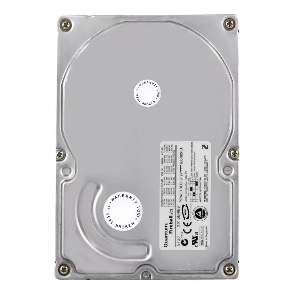 Hard Drive Quantum Fireball LCT20 40GB 4500RPM 128KB PATA ATA IDE 3.5" Inch - Image 3 of 3