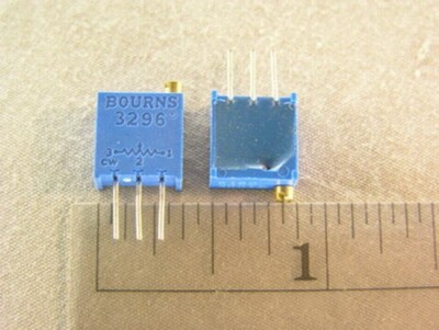 5 Bourns 3296W-1-203 20K 10% Top Adj Trimmer Potentiometers