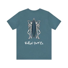 Outlaw Surf Skeleton Babes T-Shirt