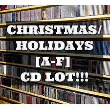 CD LOT / CHRISTMAS [A-J] + HOLIDAYS + SEASONAL +