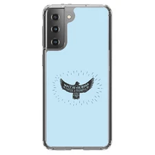 Clear Case for Galaxy S (Pick Model) MountUp with Wings Like Eagles