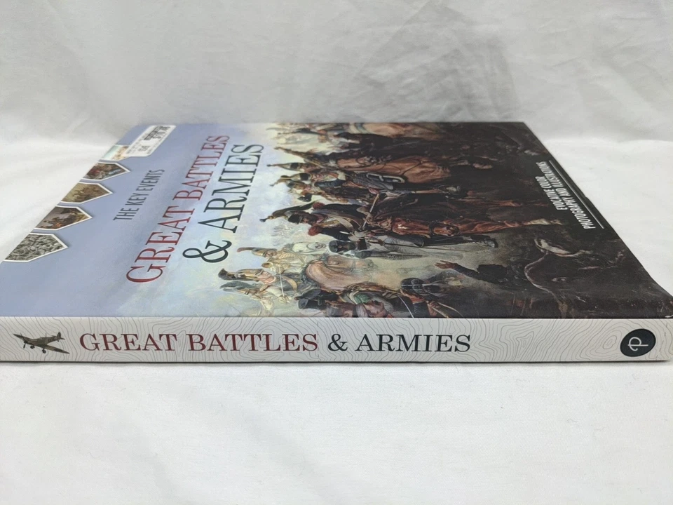 The Key Events Great Battles And Armies Hardcover Book Foto 3 de 4