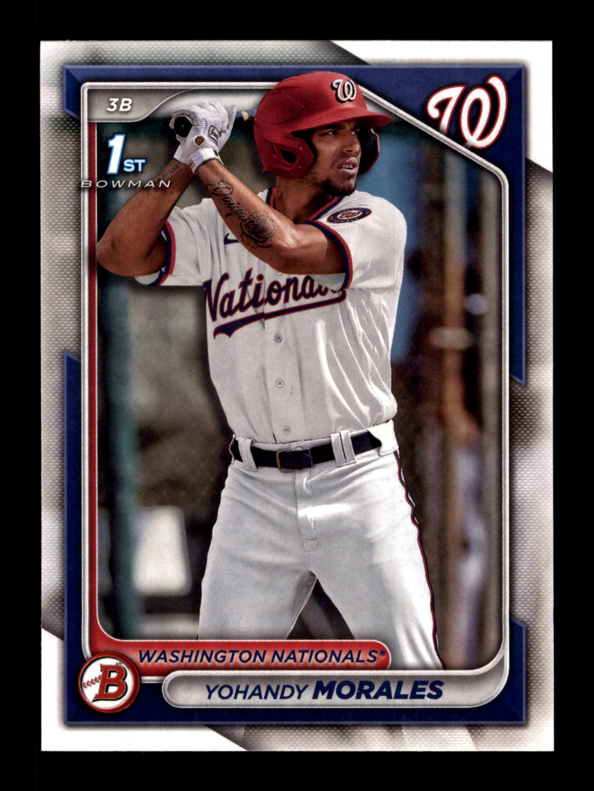 2024 Bowman Prospects #BP-52 Yohandy Morales Washington Nationals