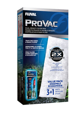 Ersatzfilter für Fluval Pro VAC Aquarien Kies Reiniger 4er Packung