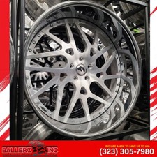 24 Forgiato Twisted Maglia 5x4.75 Gbody Old School Monte Carlo Caprice Impala