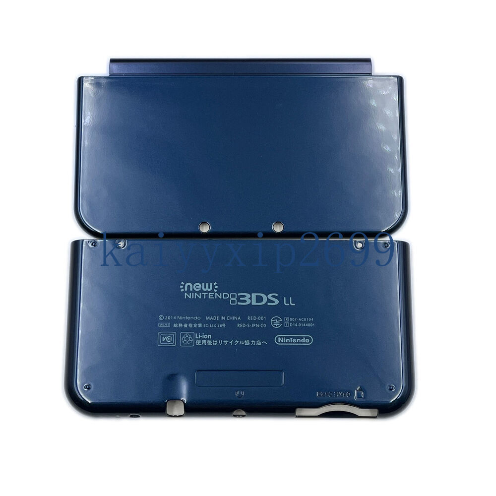 Replace For New Nintendo 3DS XL LL Blue A+E Cover Shell
