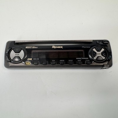 Pioneer DEH-230 Replacement Faceplate For Car Stereo