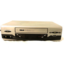 RCA VR546 VCR 4-Head Mono VHS Tape Player AccuSearch No Remote Parts Only