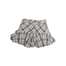 Justice Girls 14 Plaid Pleated Skater Skort School Girl Mini 90s Y2K Preppy