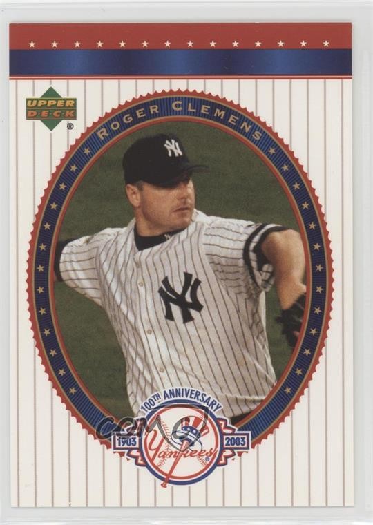 2003 Upper Deck Roger Clemens 300th Win Commemorative Roger Clemens #1 0ha3