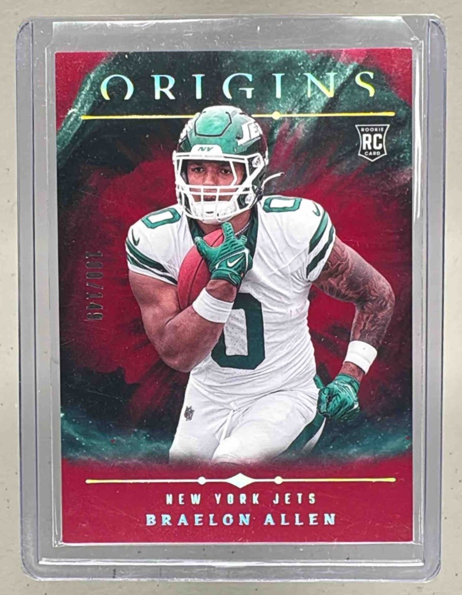Braelon Allen Panini Origins #101 Red