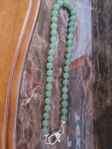 Barbara Bixby Jade Beaded 18" Necklace With Diamonique Clasp - 第 2/6 張圖片