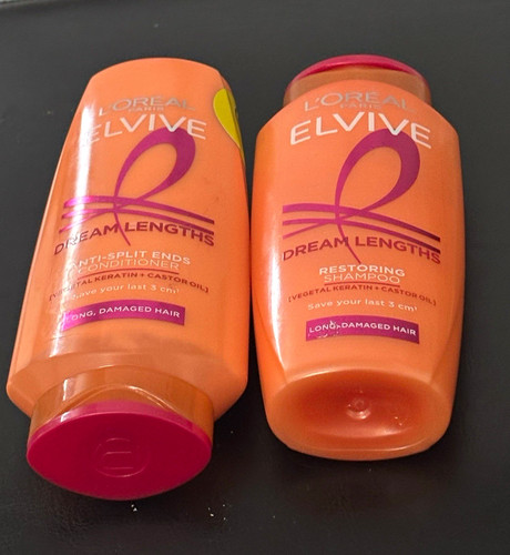 L'Oréal Paris Elvive Dream Lengths Restoring Shampoo and conditioner 550ml total