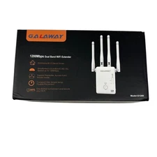 GALAWAY G1200 Dual Band WiFi Extender AC1200 1200Mbps Repeater Router Boost