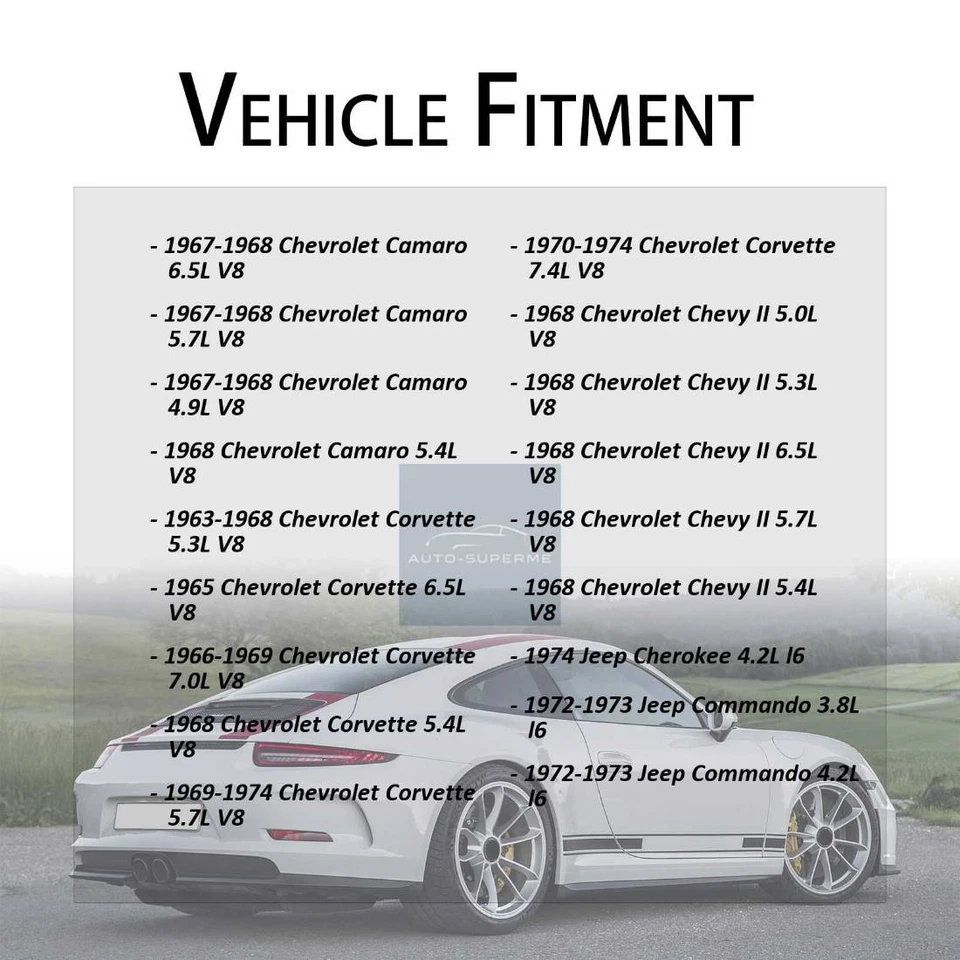 Bomba de dirección asistida para AMC American 3,3 L 1968 AMC American 3,8 L 1968 Foto 3 de 4