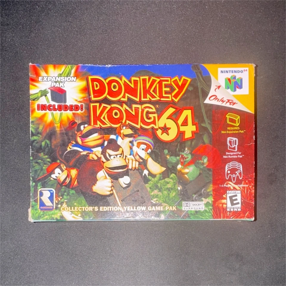 Donkey Kong 64 Collector's Edition w/ Expansion Pack Nintendo 64 NTSC-U/C E - Image 1 of 4