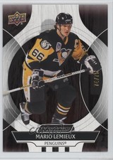 2024-25 Upper Deck Engrained Icons Mahogany 74/75 Mario Lemieux #51 HOF 8mm