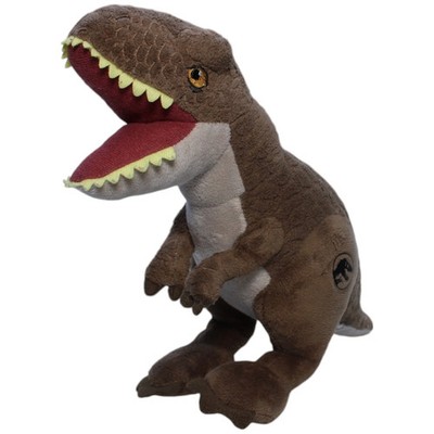 Jakala Dinosaurier Kuscheltier Plüschtier 25 cm Grün Grau Beige gebraucht