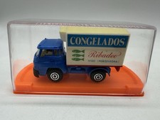 Camión de reparto vintage Guiloy Toys of Spain Dodge 'Congelados' modelo fundido a presión