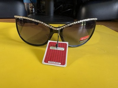 CG Eyewear Sunglasses Fashion Plastic Frames With Rhinestones For Women New L-5