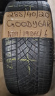 1 x 285 40 20 2854020 GOODYEAR PART WORN WINTER TYRE