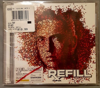 Relapse: Refill by Eminem ( 2 CD Set, 2009) Dr. Dre 50 Cent Lil Wayne Kanye 