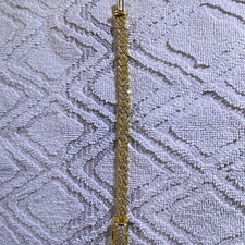 STUNNING Gold plated moissanite Pavé Diamond Cuban Link