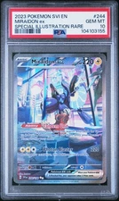 2023 POKEMON SVI EN-SCARLET & VIOLET #244 MIRAIDON EX PSA 10