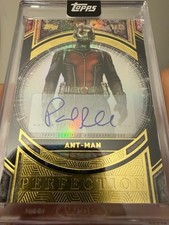 2025 Topps Marvel The Collector Paul Rudd Ant-Man AUTO 01/10 ALPHA Perfection