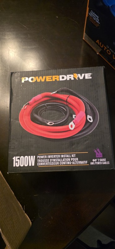 PowerDrive 1500W Power Inverter Installation Kit (PDIKT1)