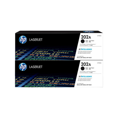 Open Box HP 202A Black Original LaserJet Toner Cartridge (2-pack),