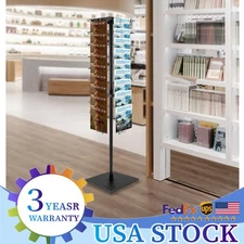 Modern Rotating Brochure Display Stand Detachable Magazine Rack With 36 Pockets