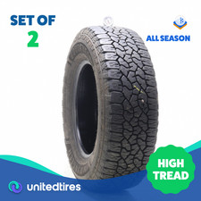 Set Of 2 Used Lt 26570r17 Goodyear Wrangler Workhorse At 121118s - 12.532