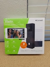 Comelit Visto Smart Video Doorbell Kit Visto WiFi + Chime New Sealed (A8)