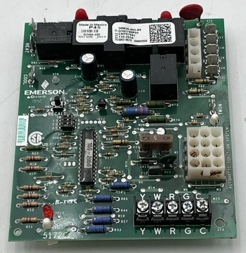 EMERSON P45, 50M56-495, 50M56-495-04, D345780P01, 150-2050 CIRCUIT CONTROL BOARD