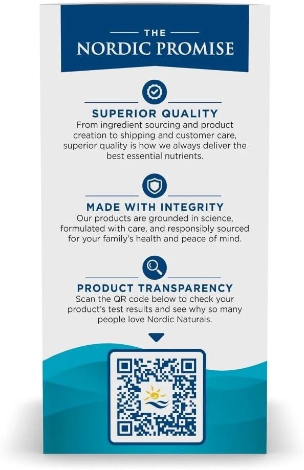 Nordic Naturals Ultimate Omega Lemon 1280mg Capsules - 120 Count - Image 3 of 4