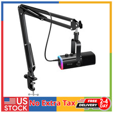 FIFINE XLR/USB Gaming Microphone Set, Dynamic PC Mic for Streaming Podcasting, C