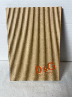 D&G Dolce & Gabbana FW 2002 2003 Lookbook Catalog Fashion Book