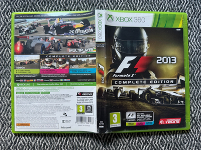 xbox 360 F1 2013 Complete Edition Game Formula 1 (Works in US