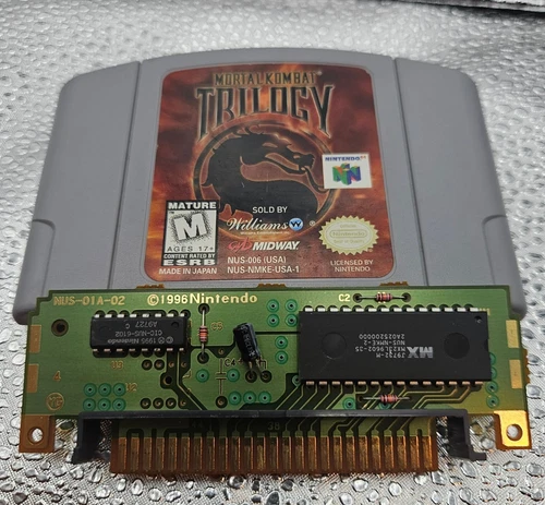 Mortal Kombat Trilogy (Nintendo 64)*AUTHENTIC*CARTRIDGE ONLY ~Tested~Cleaned