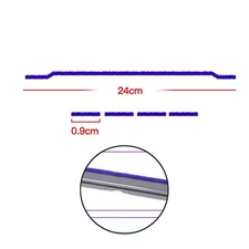 5x Replacement Soft Plush Strips For Dyson V6 V7 Vacuum Cleaner Soft Roller Head
