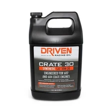 Driven Racing OilDriven Motor Oil, Crate 30, 10W30, Synthetic, 1 gal Jug,... 