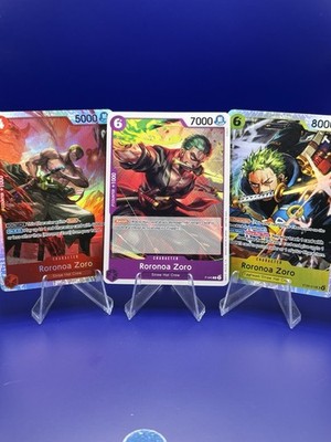 Bandai One Piece Roronoa Zoro P-045 / ST21-015 SR / ST29-014 SR