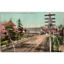 1217- Noon Hour at the Navy Yard Bremerton WA Postcard PC17